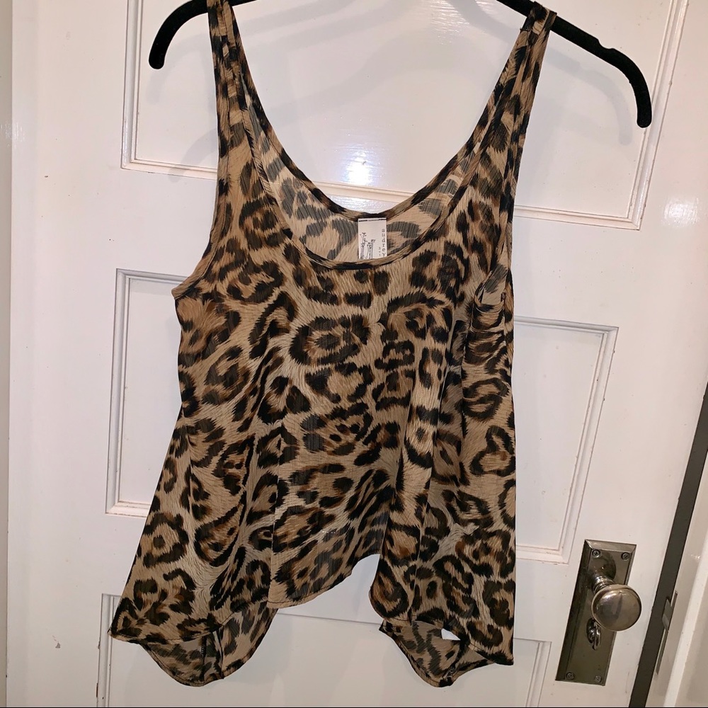 ANGL leopard top - Picture 3 of 4